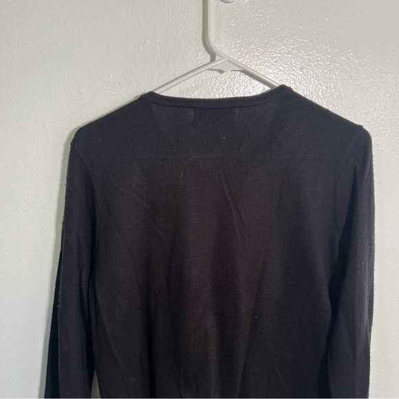 Alfred Dunner One Button Cardigan Black Red White PM - Picture 6 of 8